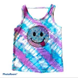 Children’s Place Emoji Tie-Dye Shirt size 5